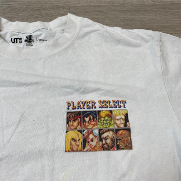 Uniqlo Capcom 40th Anniversary UT Street Fighter II Shirt Men's M - Picture 4 of 12